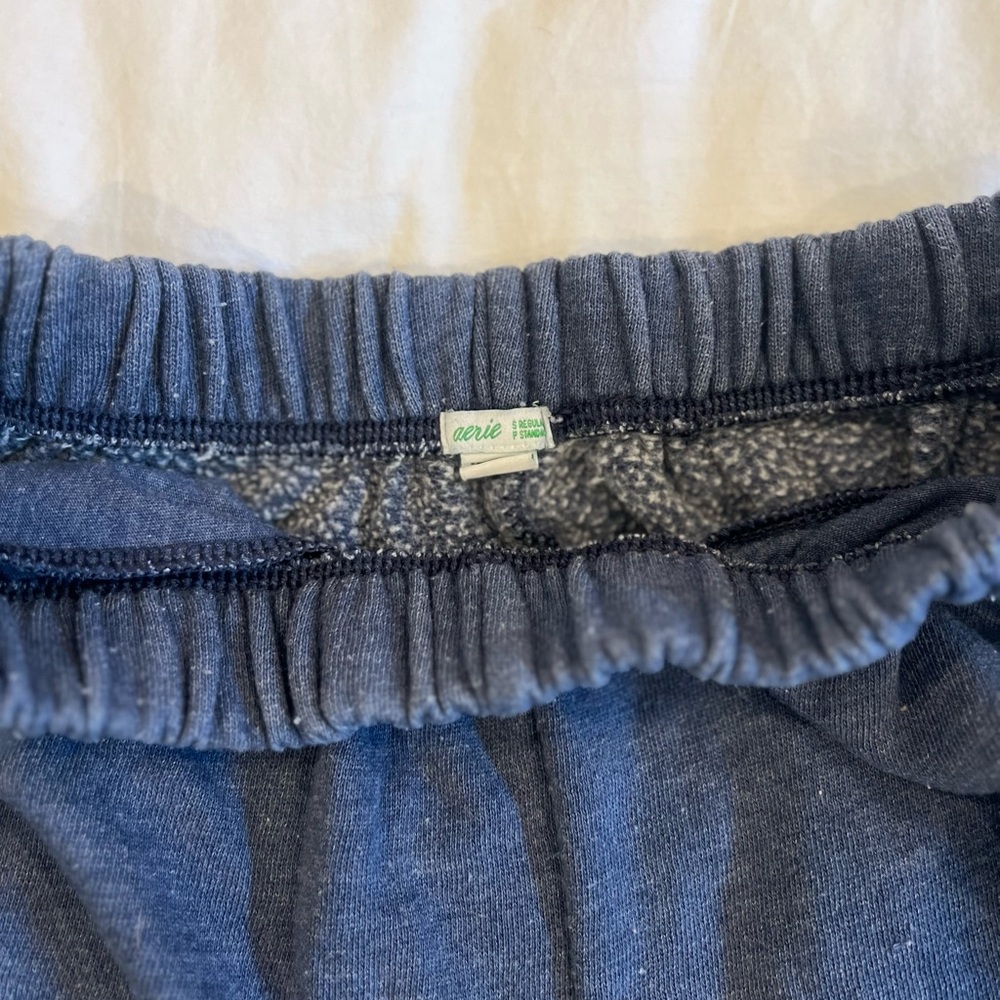 Aerie Blue Track Pants - Picture 3 of 6